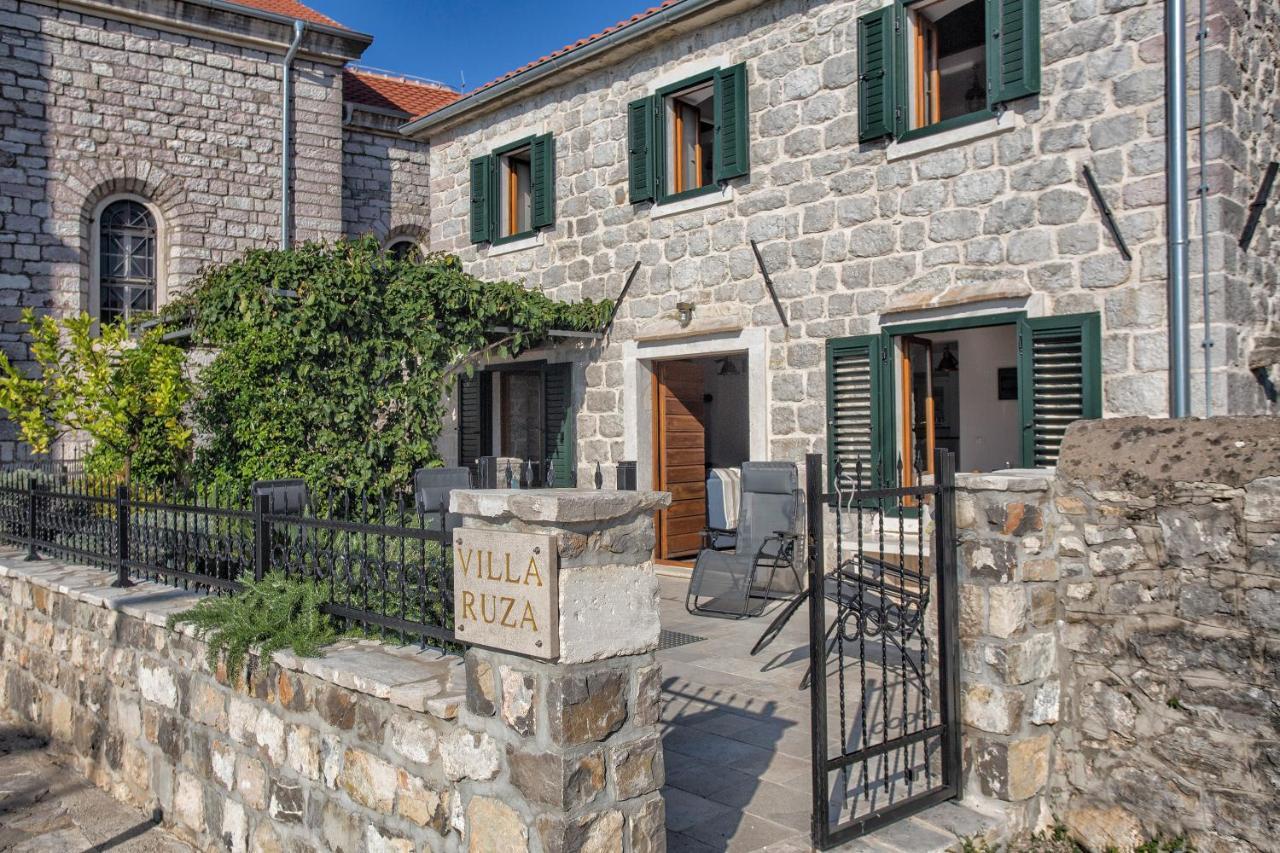 Villa Ruza, Donja Lastva Tivat Exteriér fotografie